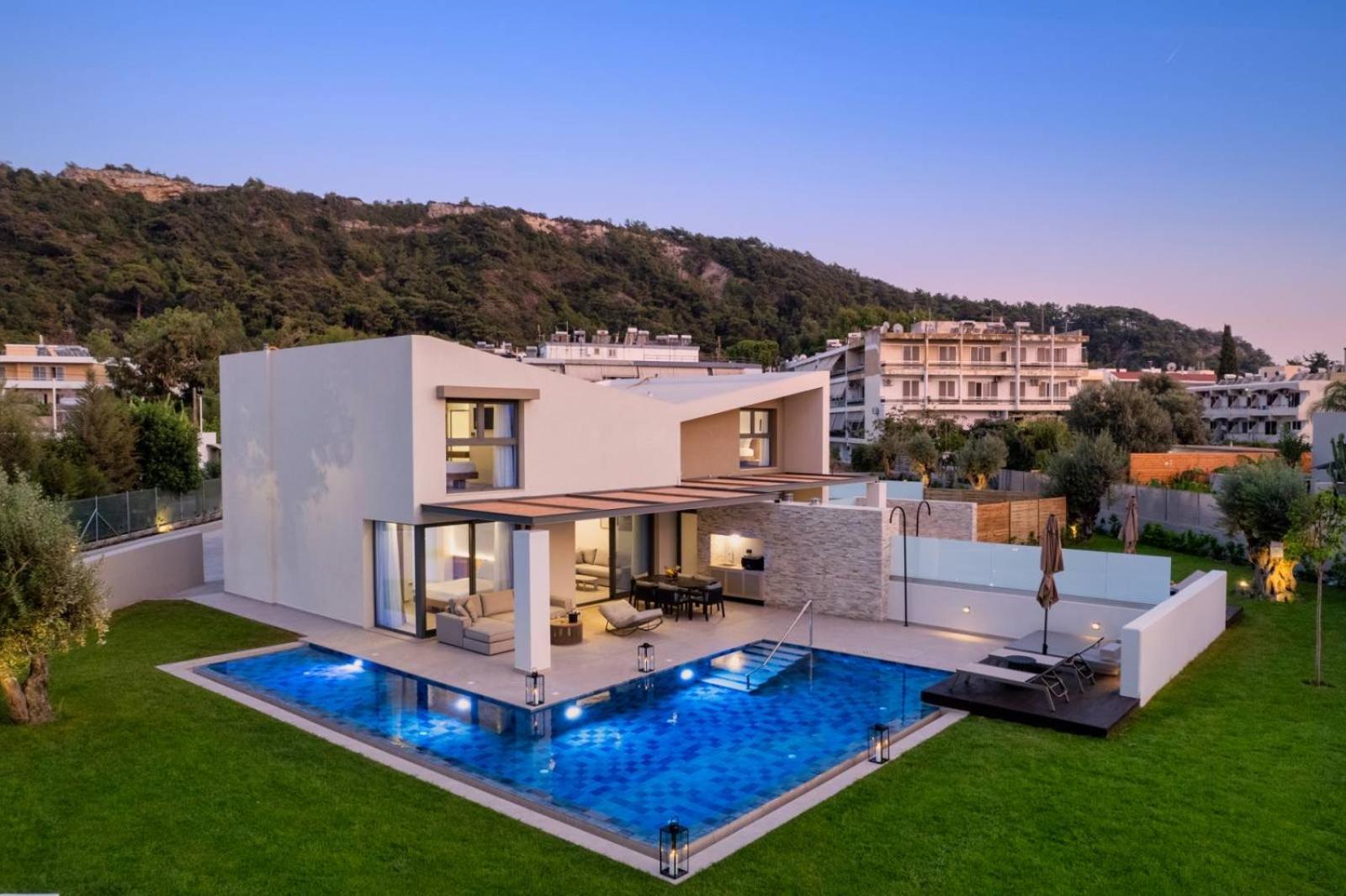 Alma Luxury Villas Ialysos  Dış mekan fotoğraf